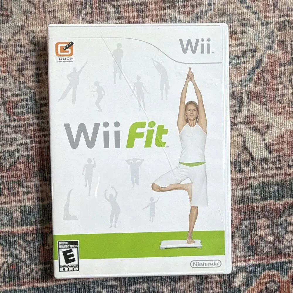 Nintendo Wii Fit Nintendo Wii Fitness Manual Included E 2008 NTSC-U/C